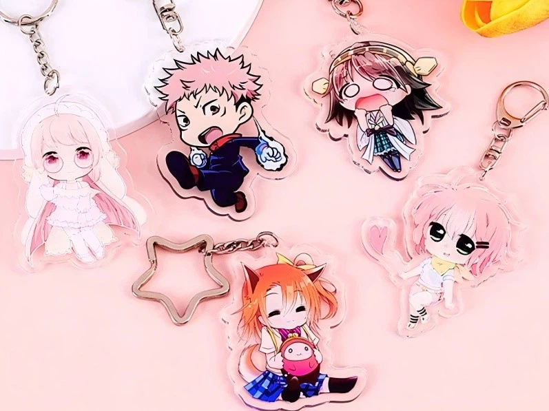 3D Acrylic Keychains