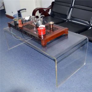 Modern design magas minőségű átlátszó akril asztal