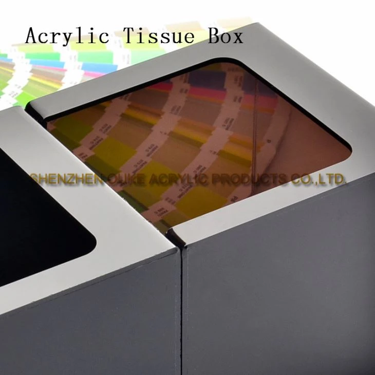 Factory Cheap Acrylic Box Custom Perspex Box Acrylic Cube Box For Tissue