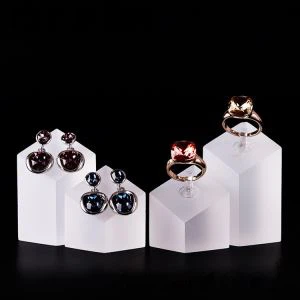 Kínai beszállító Clear Acrylic Jewelry Display Block