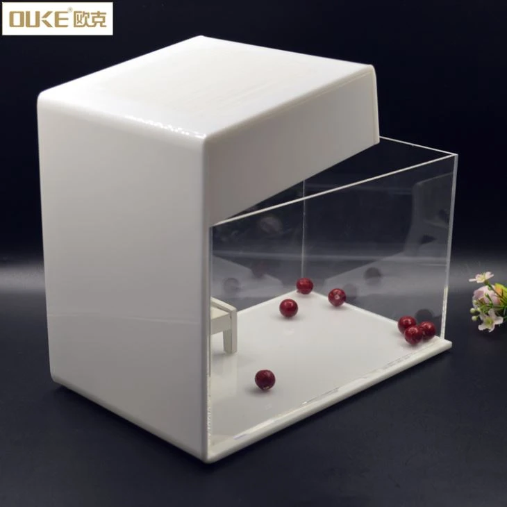 Cute Comfortable Acrylic Bird Pet Feeder